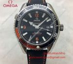 Replica Omega Seamaster Planet Ocean 600m 007 Watch - Leather Band